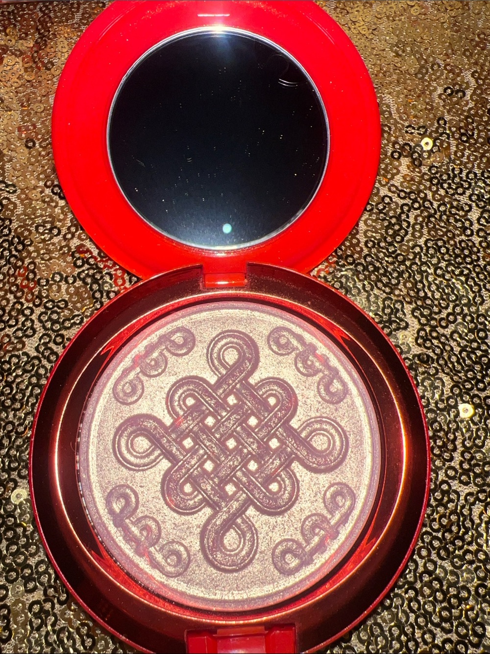 MAC Extra Dimension Skinfinish - Red Compact In Beaming Blush